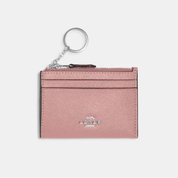 Coach Mini Skinny Id Case - Colour: Light Pink - Brand New - Picture 1 of 2